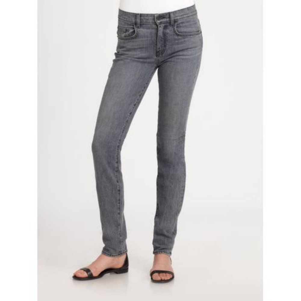 Proenza Schouler Designer Dark Grey Skinny Jeans